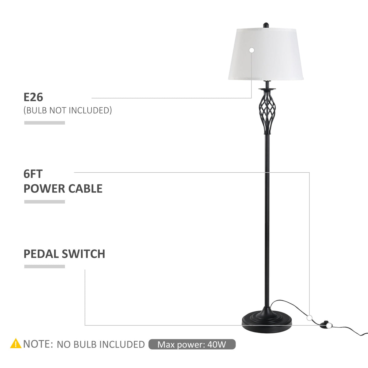 3-Piece Floor + Table Lamp Set