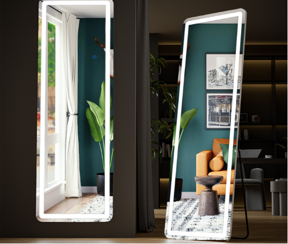 3-Color LED Full-Length Mirror
