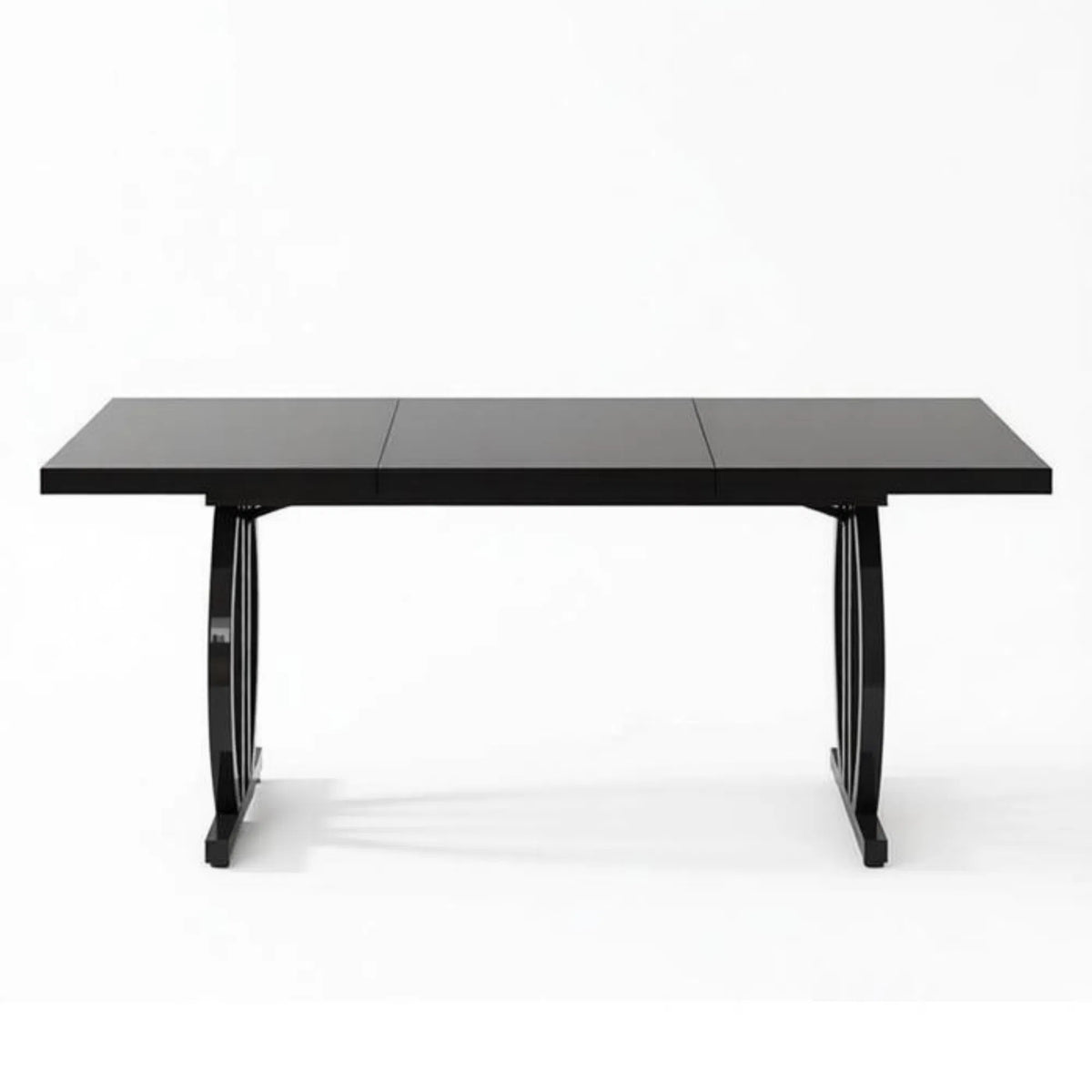 Sculptural Oval-Base Executive Desk