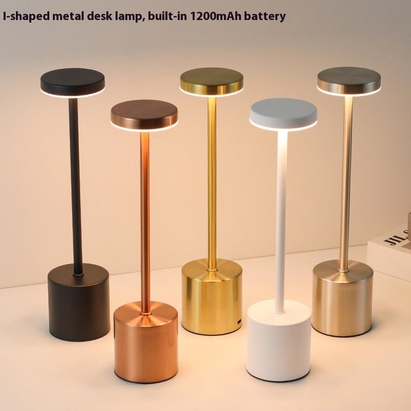 Rechargeable 3-Color Touch Table Lamp