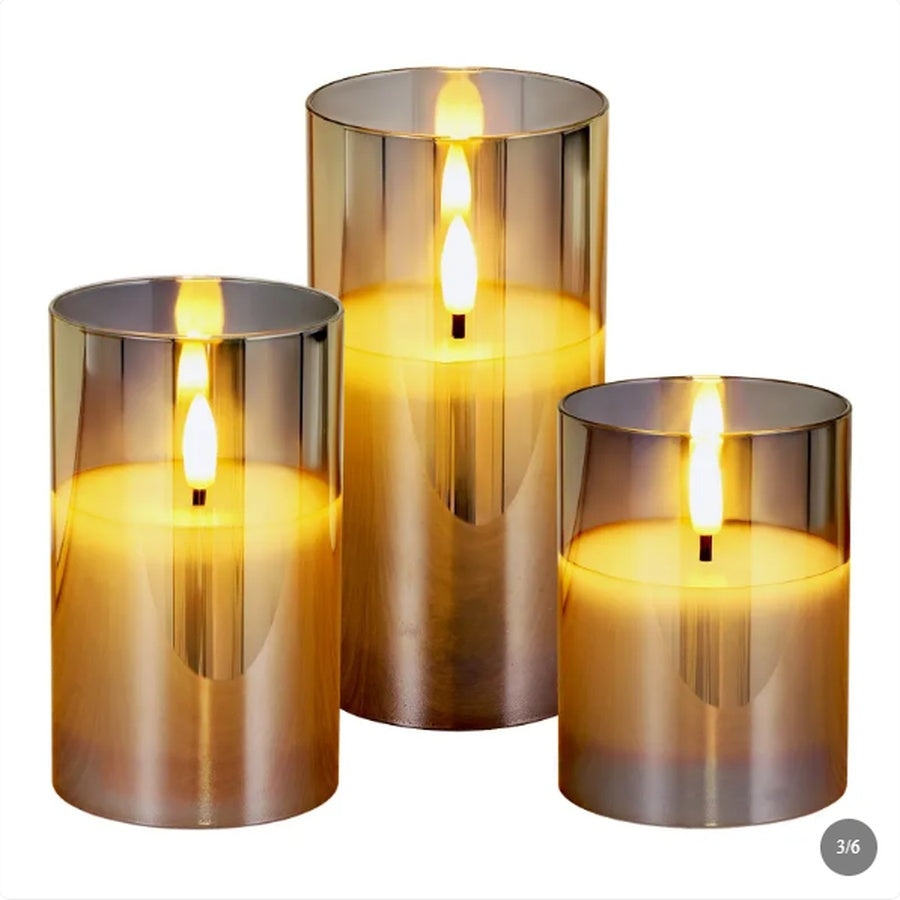 Flameless LED Candle Set